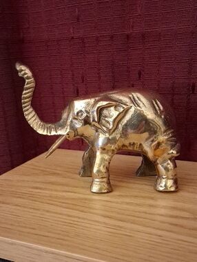 Brass Vintage Elephant